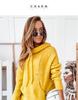 Women's Trendy Knitted Hoodie with Kangaroo Pocket - 2024 Collection