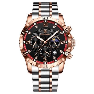 Top Brand Multifunctional Quartz Men's Watch Fashion Luminous Watch Men