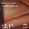 Camel Men's Winter Thickened Down Jacket with Detachable Fur Collar