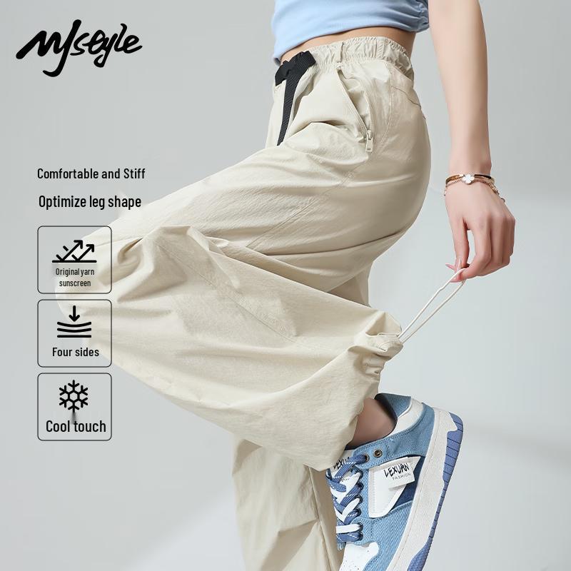 

MJ STYLE Women s Techwear Cargo Pants S