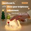 Elephant Cute Led Night Light Rechargeable Novelty Animal Table Lamp for Nursery Baby Room Bedroom Decor Kids Gift Dimmable