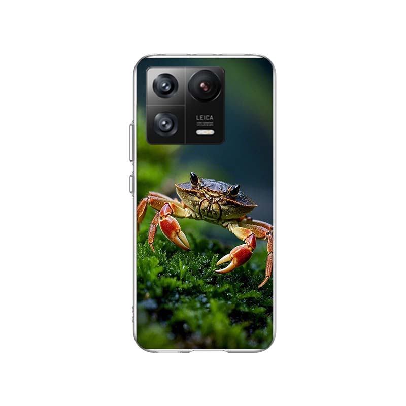 Unique Animal Crab Phone Case For Xiaomi Poco F7 Ultra X7 X6 M8 M7 M6 M4 M3 Pro X4 Mi 15 15T 14 14T 12T 12S 10T Pro 12 11 Lite C