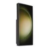 For Samsung Galaxy S23 Ultra Crossbody Phone Case Card Holder Kickstand Leather Coated TPU Mobile Cover