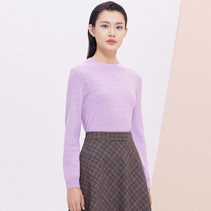 

JESSIE Элегантный вязаный свитер с разрезами по бокам M