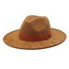 2021 Tibetan Top Hat Western Cowboy Hat Sun Hat Men'S And Women'S Suede Hat Knight Hat Versatile Sunscreen Hat
