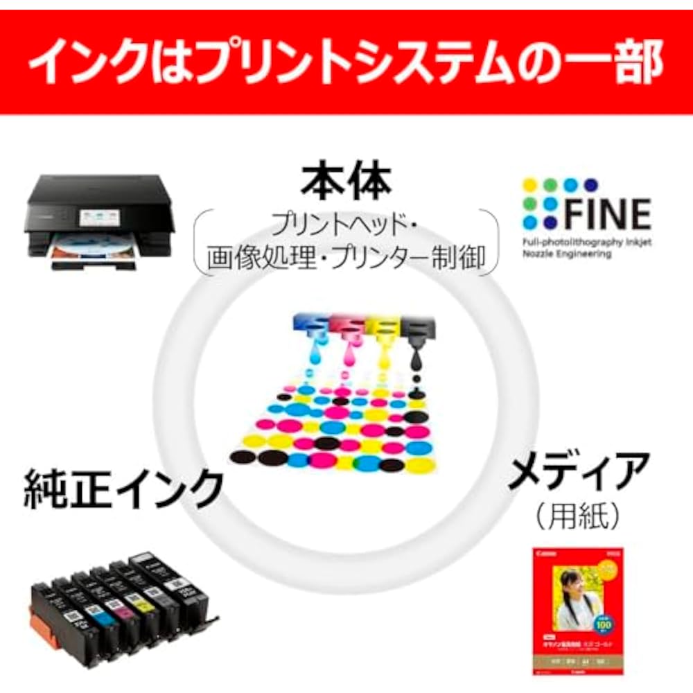 Genuine Canon Ink Cartridge BCI-351Y Yellow Large Capacity Type