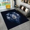 3D Tiger Leopard Cheetah Lion Wolf Area Rug,Carpet Rug for Living Room Bedroom Sofa Doormat Kitchen Decor,Kid Non-slip Floor Mat