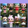 Lol Surprise PVC-Puppe Figuren mit Mikro-Landschaftsdekor für Kinder und Sammler