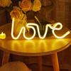Silicone Led Neon Sign LOVE Creative Confession Modeling Lamp LED Decorative Night Light
