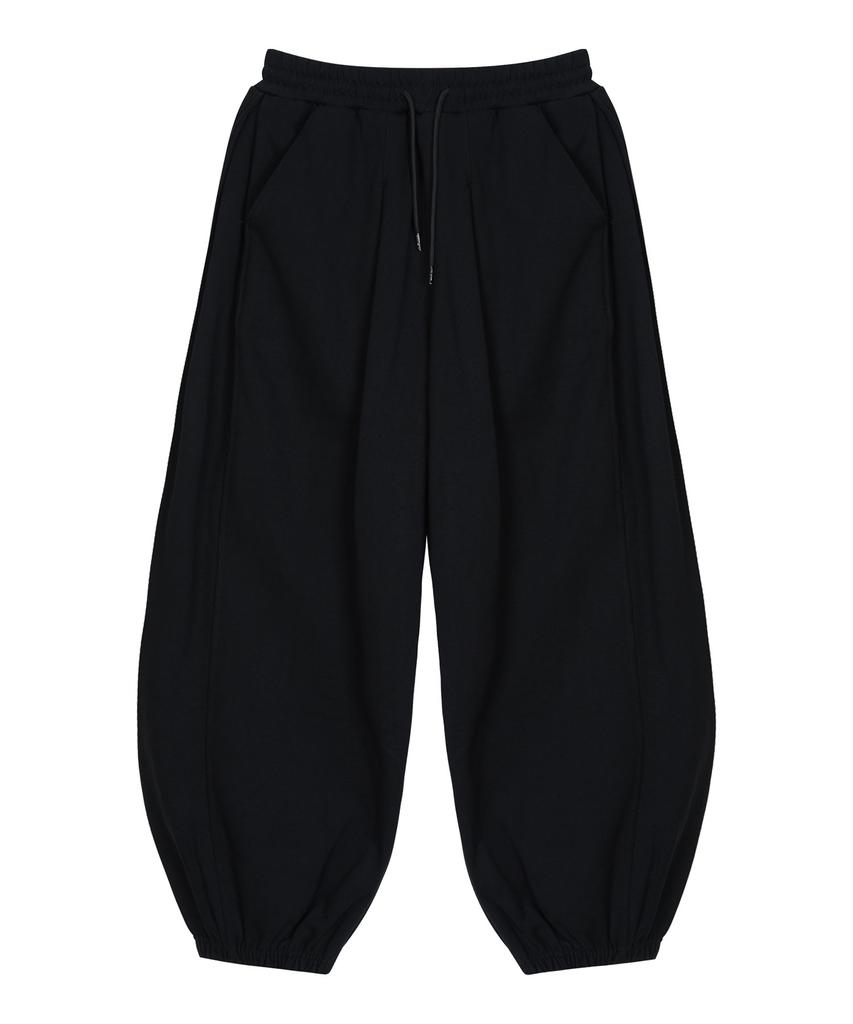 WILDROCK Balloon Fit Wide Pants_Black