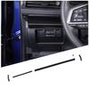 Glossy Piano Black Dashboard Lower Panel Trim Sticker For Subaru Crosstrek 2024+