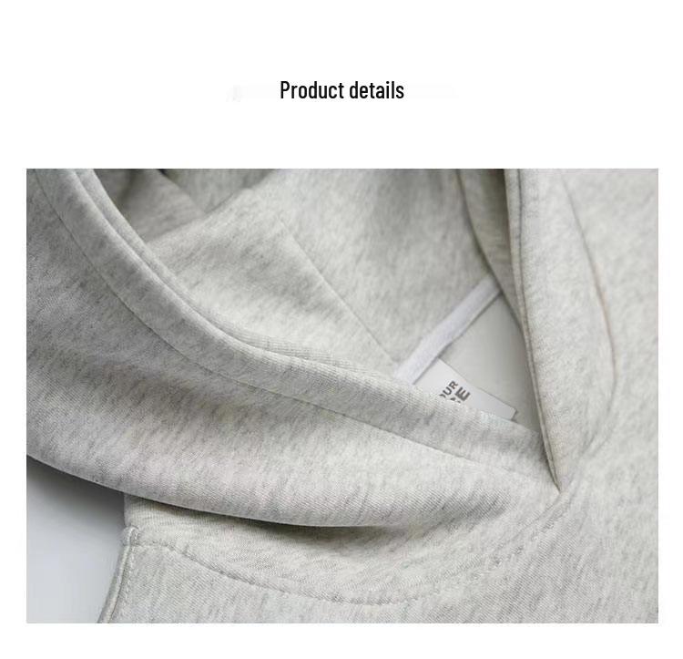 450g Unisex Heavyweight Cropped Hoodie with Cleanfit Silhouette