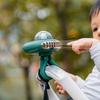 Portable Safe Stroller Fan USB Charging Mini Air Cooling Electric Fan Home Multipurpose Handheld Desktop Bladeless