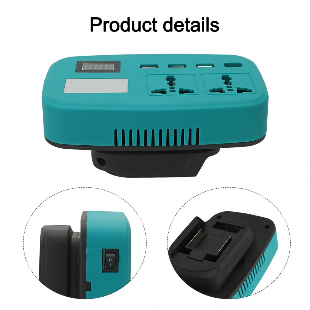 Smart Design 120W Lithium Battery Inverter with Heat Dissipation Features