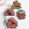 Capybara Series Universal Phone Airbag Holder: Cute Cartoon, Creative Desktop Stand for Lazy Users