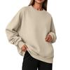 Women's Casual Drop Shoulder Neck Sweatshirt