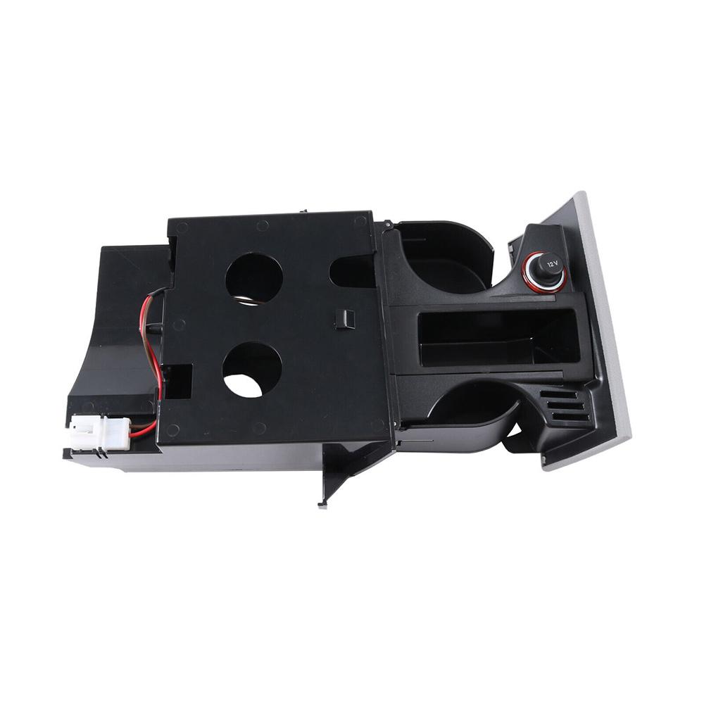 RHD Kopp Myntbehållare Grå 7H285860130T För VW T5 Transporter Askkopp Bil Fram Kopphållare Vattenkopp Kopphållare