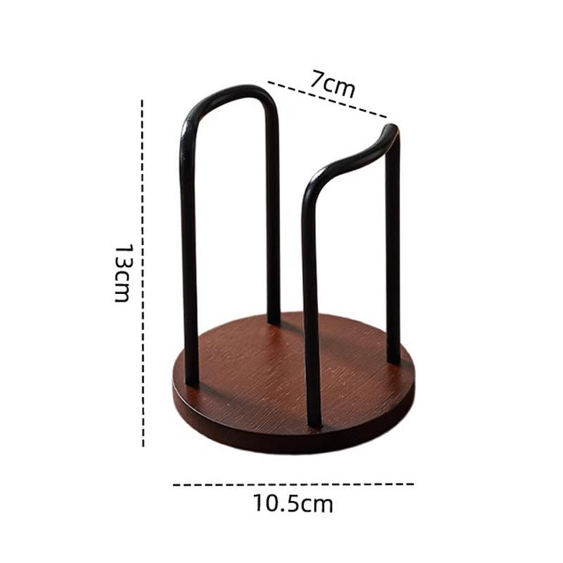 Luxury Disposable Cup Storage Holder Water Tea Cups Dispenser Rack Shelf with Longer Stick Mug Display Stand Home Organizer