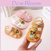 Cartoon Baby Girls Boys Summer Soft Sole Sandals With Velcro For Toddler Walking
