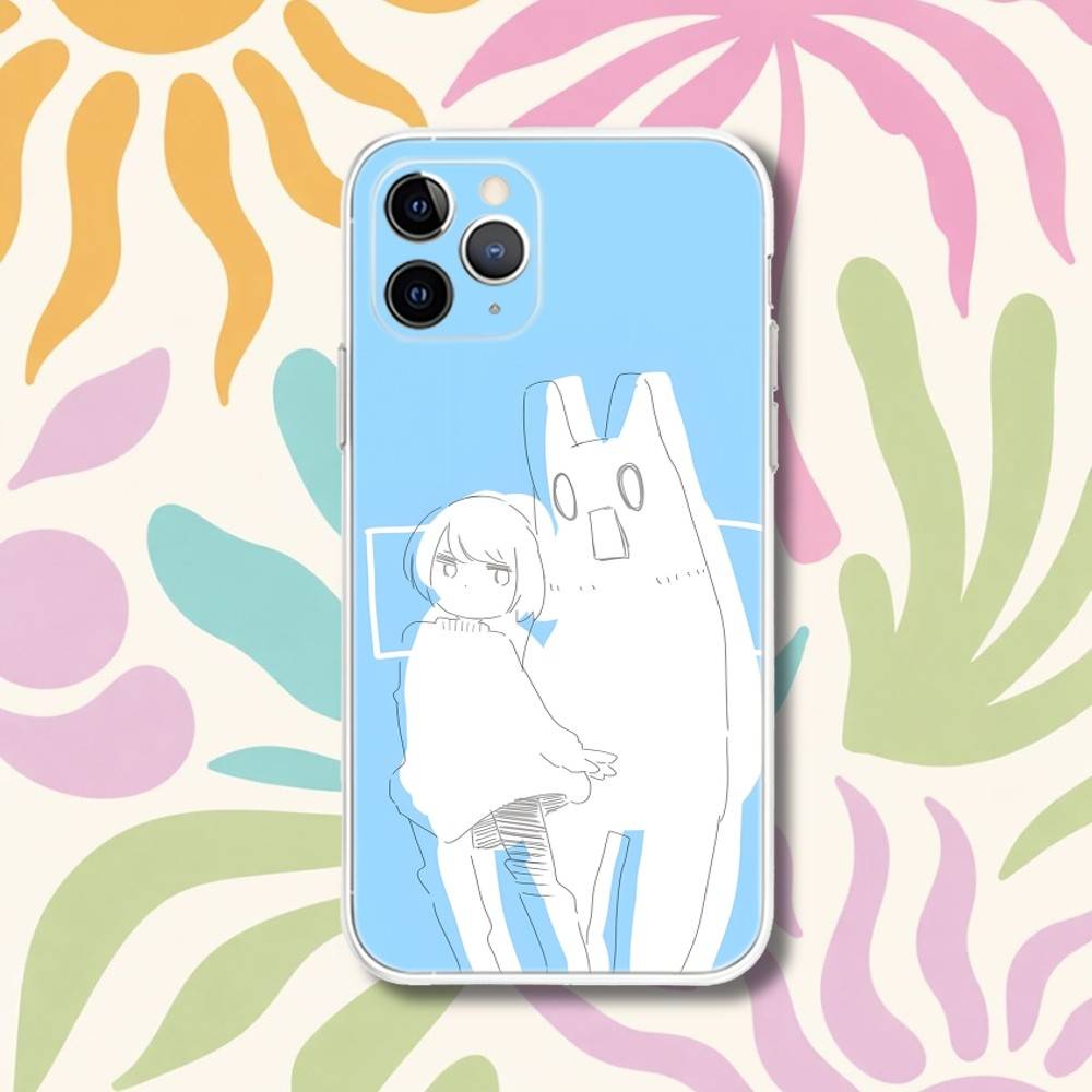 

Y-Yorushika Japanese Spring Thief Transparent Phone Case For iPhone 17,13,15,12,11,14,16 Pro Max Mini 7,8 Plus SE4,17E Air Funda iPhone14ProMax