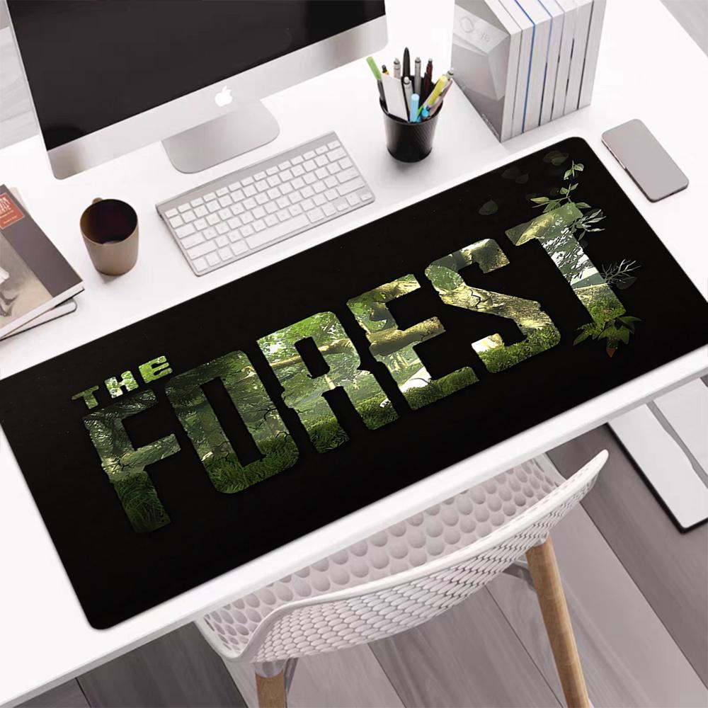 The Forest Theme Mouse Pad, Non Slip Rubber Base, Multifunctional Office & Home Decor, Perfect for Workspace Personalization.