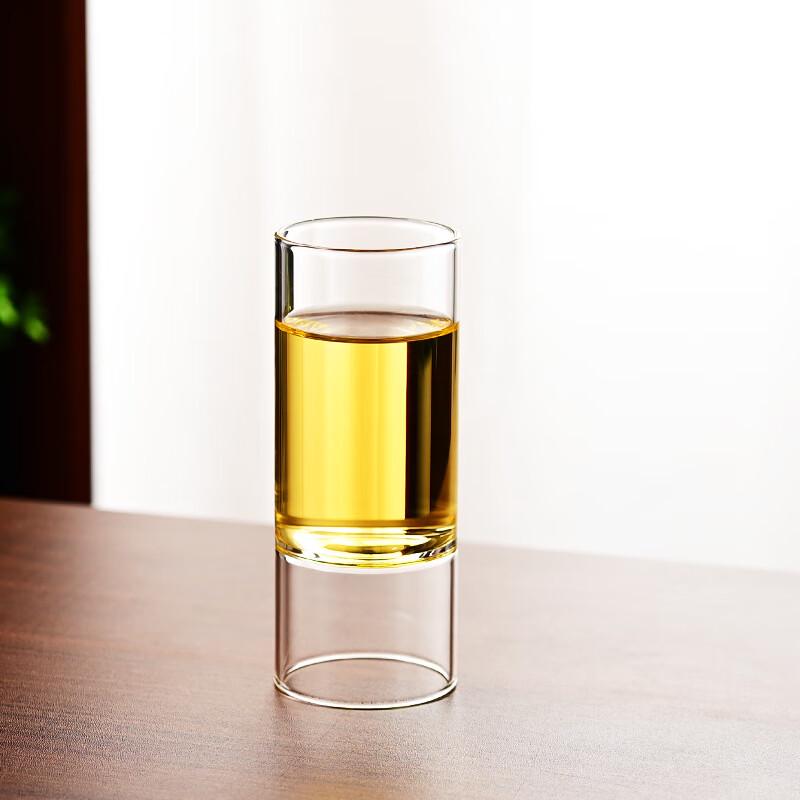 Heat-Resistant Bamboo Joint Glass Tea Cup
