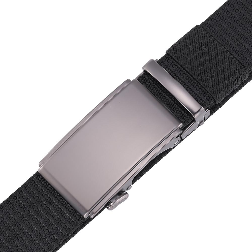 Alloy Automatic Buckle Tactical Ratchet Belt for Men High Quality Military Style Waist Belt Male Canvas Nylon Can use Both Side