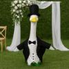 Style Porch Pet Dog Garden Ornaments Clothing Set