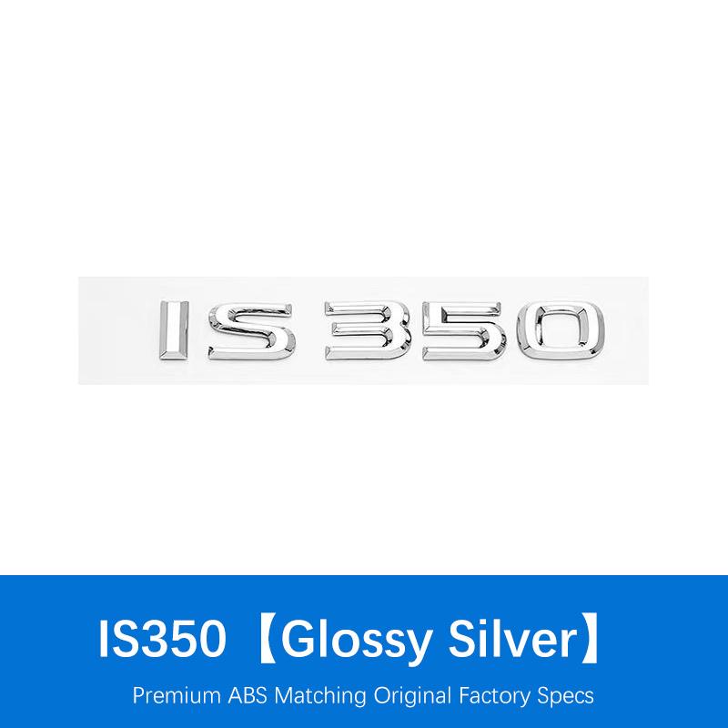 WQB1 Car trunk letter sticker Accessory For Lexus IS250 ES200 ES240 ES250 ES300 ES350 IS200 IS300 NX200t NX300 RX270 RX300 RX350
