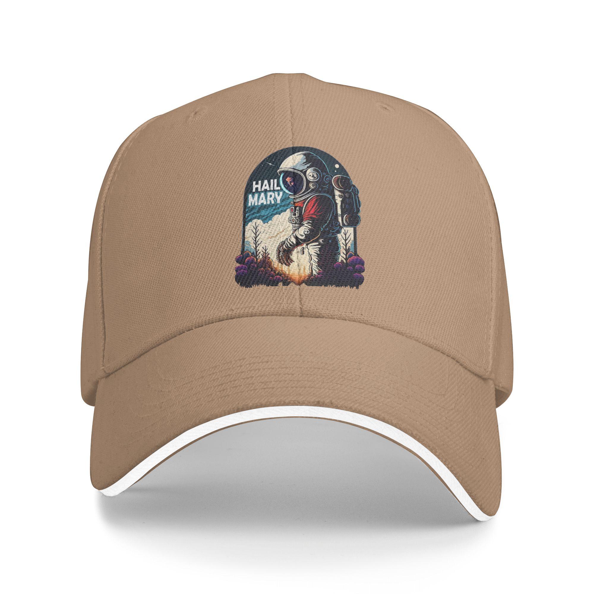 

Project Hail Mary Astronaut Movie Baseball Cap Fashion Sandwich Cap Unisex Adjustable Headwear Outdoor One Size хаки