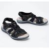 Women's Sandals 2025 Summer New Round Head Breathable Casual Sandals Foreign Trade Large Flat Beach Sandals for Women