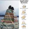 1PC Heartfelt Messages for Granddaughters Blanket, Throw For Sofa, Bed, Travel, Printing Blanket With Soft And Warm Fabric Yy250918186