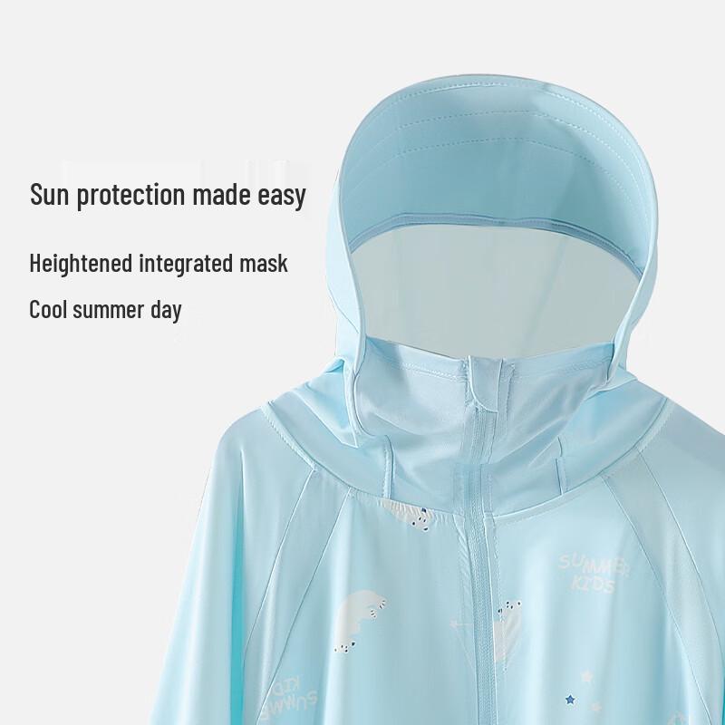 LangSha Kids' UV Protection Ice Silk Cooling Jacket