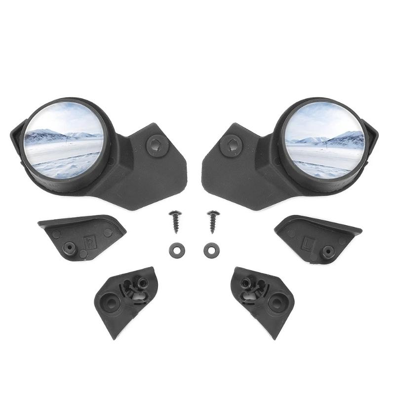 KEMIMOTO Snowmobile Rearview Side Mirrors #860200893 Handguard Pivoting Mirror for Ski-Doo REV Gen5 Neo REV Gen4 XS XM XP XR XU MULTI