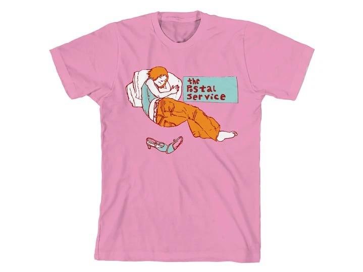 The Postal Service band Everything Will Change Shirt Full Size S-5XL Pink CM265 Unisex T-Shirt M