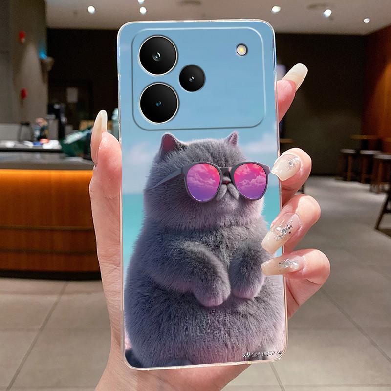 Phone Casing For Realme P4 Pro 5G Back Cover Luxury Dragon Cute Cool Boys Girls Flowers Patterns Transparent Soft Silicone Case