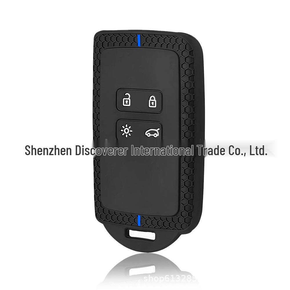 Renault Kadjar/Koleos 2022 Key Cover - Honeycomb Silicone Case for Remote Control