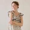 Lunaluz Women Rayon Cotton Square Neck Sleeveless Nightgown