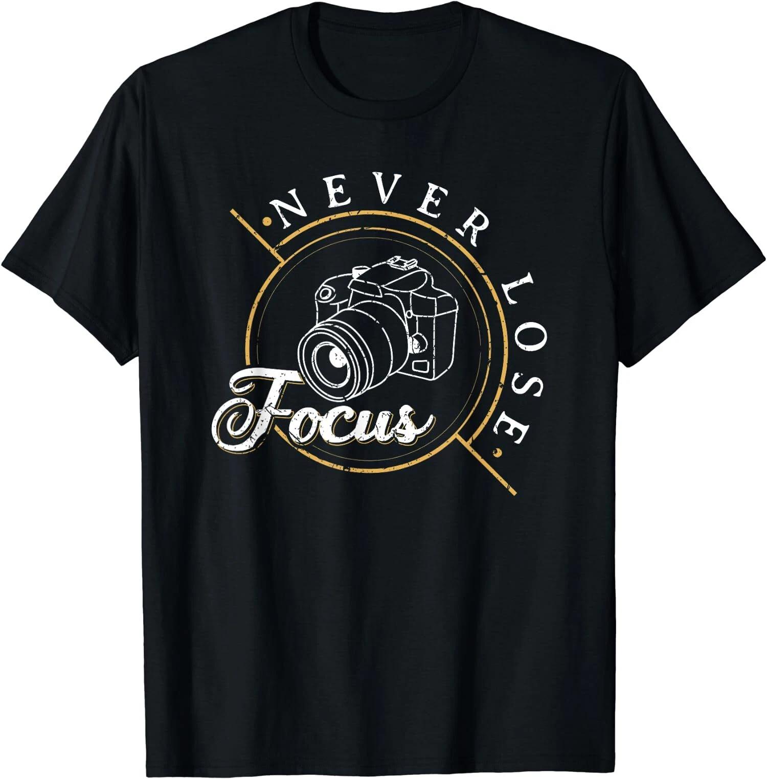 Lose Focus Photographer Camera Photo LensT-Shirt XS
