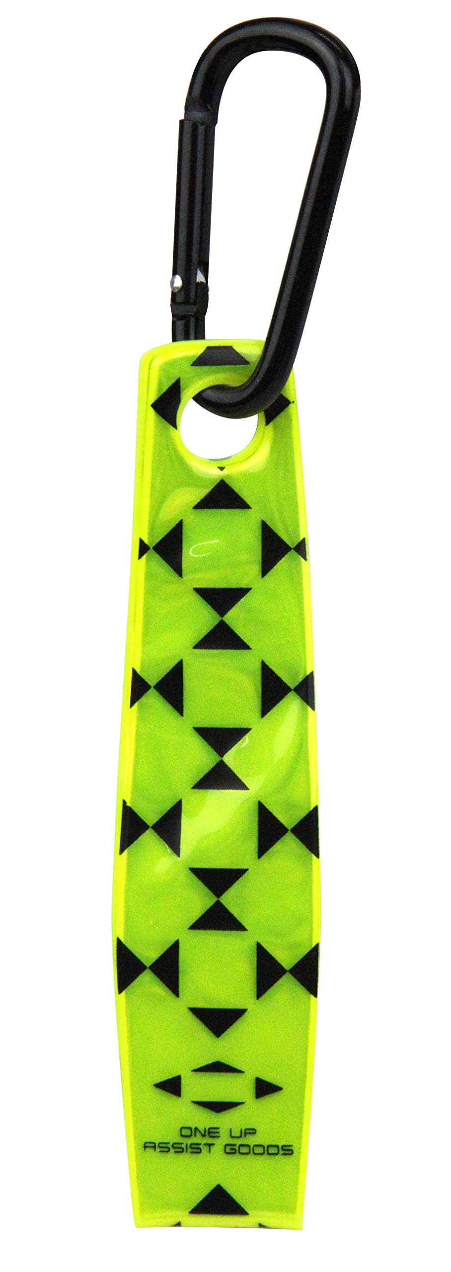 SK11 (SK11) Carabiner Keychain Reversible Yellow High Brightness Micro Prism Size (total length): 30 x 266mm