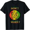 NEW LIMITED Don't Worry Rasta Lion Rastafari Reggae T-Shirt