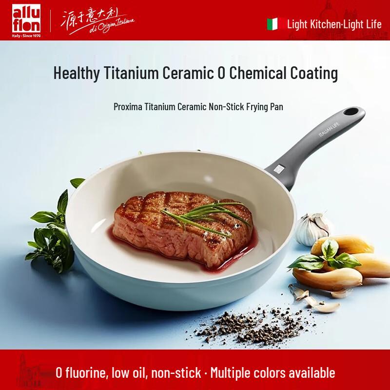ALUXFRUN Proxcida Titanium Ceramic Frying Pan