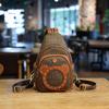 2024 Women's Retro Print Cross-Body Small Chest & Shoulder Bag