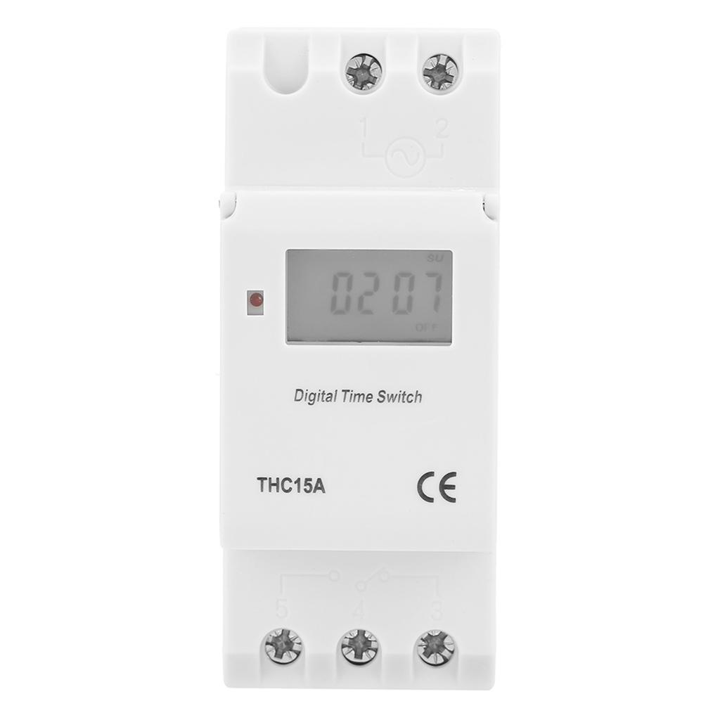 Programmable Timer  , THC15A Timer   220-240VAC 16A DIN Rail Digital Programmable Timer  , Wall  es