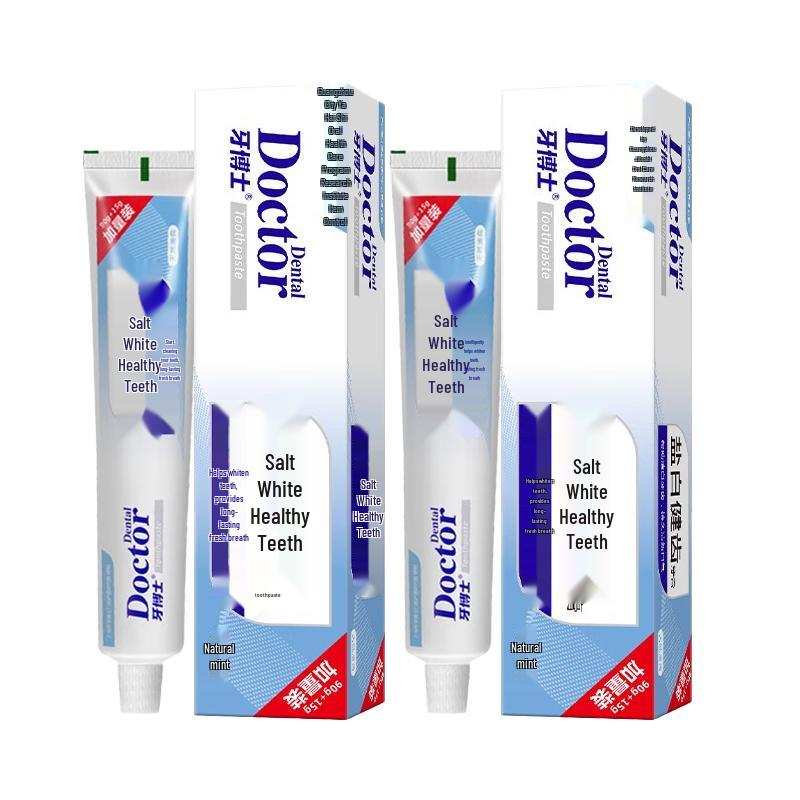 Dr. Dental Salt Whitening Toothpaste 2-Pack