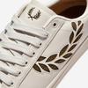 Fred Perry B721 Leather Branded B7323 Porcelain Uniform Green  U04 