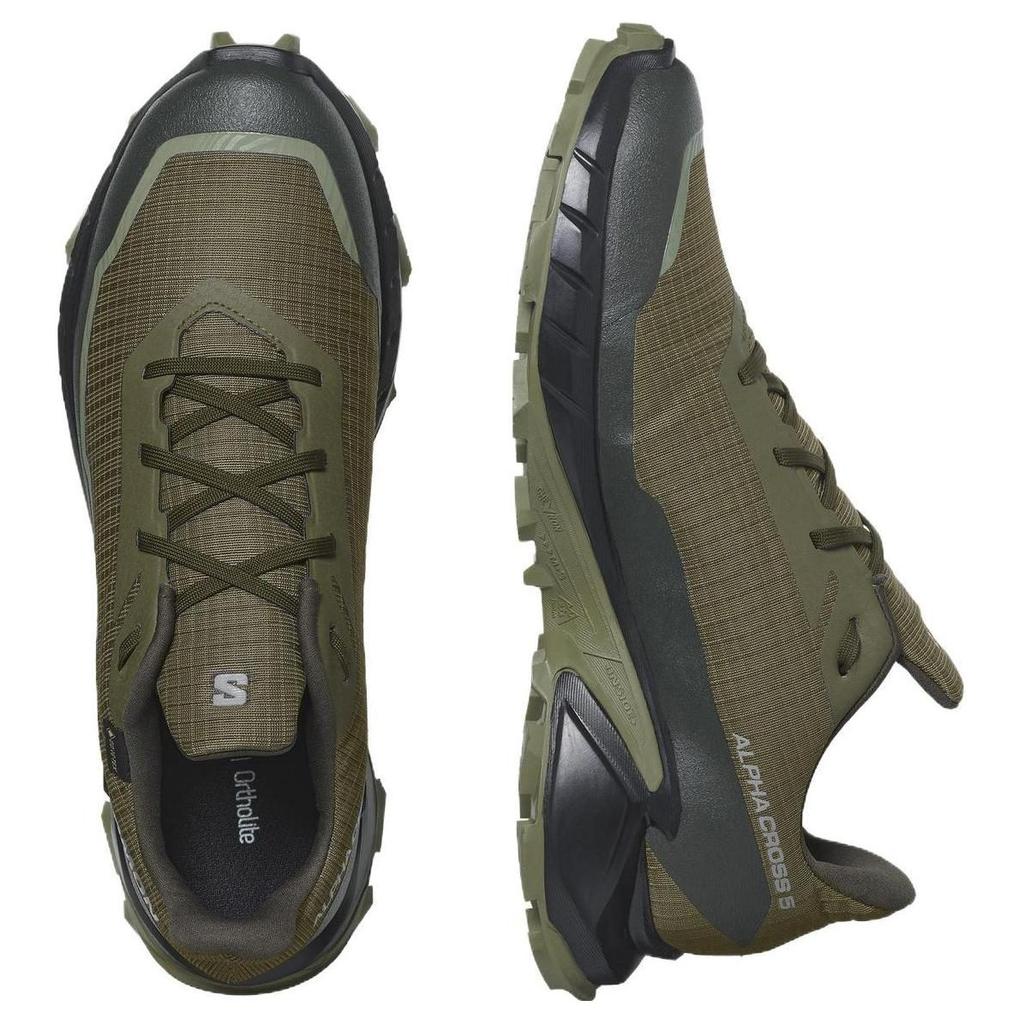 SALOMON Alphacross 5 GORE-TEX 'Olive Night Black' L47310300