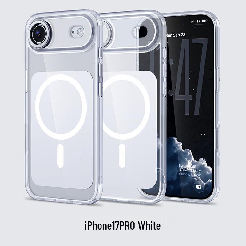 Магнитный акриловый чехол CAXITON для iPhone 17 Pro