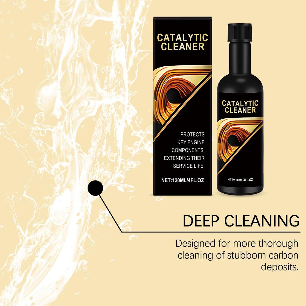 Car Catalytic Converter Cleaner, an essential carbon deposit cleaner for gasoline car engine maintenance, 120ml