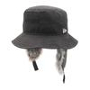 Chapeau d'aventure en plein air New Era Oreilles de chien Fourrure Noir M/L OD ADVLT DE RÉPULSIF À L'EAU FOURRURE BLK